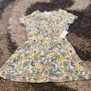 Dear John Summer Short Sleeved Paisley Dress Size S NWT